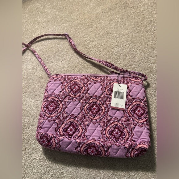 💗Vera Bradley Lavender Patterned Crossbody Hipster Bag💗 - Picture 6 of 8